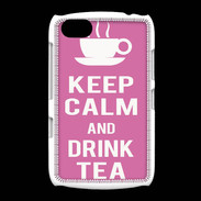 Coque BlackBerry 9720 Keep Calm Drink Tea Rose