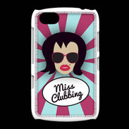 Coque BlackBerry 9720 Miss Clubbing Brune