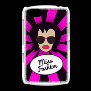Coque BlackBerry 9720 Miss Fashion Brune