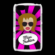 Coque BlackBerry 9720 Miss Fashion Rousse