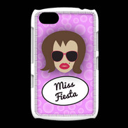 Coque BlackBerry 9720 Miss Fiesta Chatain
