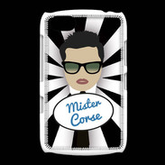 Coque BlackBerry 9720 Mister Corse Brun