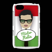 Coque BlackBerry 9720 Mister Italie Brun