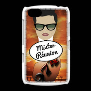 Coque BlackBerry 9720 Mister Réunion Brun