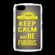 Coque BlackBerry 9720 Keep Calm and Be Furious Gris