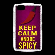 Coque BlackBerry 9720 Keep Calm and Be Spicy Rose