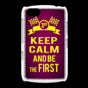 Coque BlackBerry 9720 Keep Calm and Be the First Rose