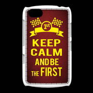 Coque BlackBerry 9720 Keep Calm and Be the First Rouge