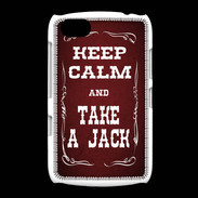 Coque BlackBerry 9720 Keep Calm and Take Jack Rouge