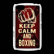 Coque BlackBerry 9720 Keep Calm and Boxing Rouge