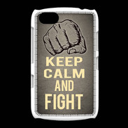 Coque BlackBerry 9720 Keep Calm and Fight Gris