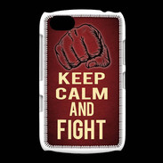 Coque BlackBerry 9720 Keep Calm and Fight Rouge
