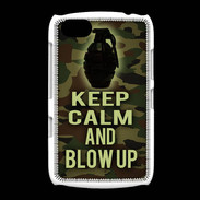 Coque BlackBerry 9720 Keep Calm and Grenade Camouflage