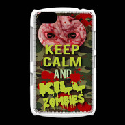 Coque BlackBerry 9720 Keep Calm and Kill Zombies camouflage