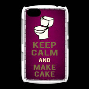Coque BlackBerry 9720 Keep Calm and Make cake Rose