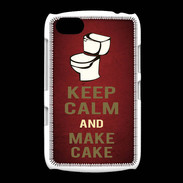 Coque BlackBerry 9720 Keep Calm and Make cake Rouge