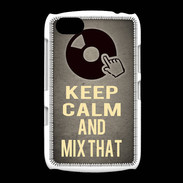Coque BlackBerry 9720 Keep calm and Mix That Gris