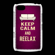 Coque BlackBerry 9720 Keep Calm and Reelax Rose