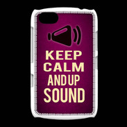Coque BlackBerry 9720 Keep Calm and Up Sound Rose