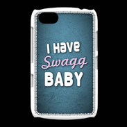 Coque BlackBerry 9720 I have Swag bleu ZG