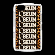 Coque BlackBerry 9720 L'seum Léopard