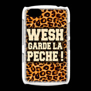 Coque BlackBerry 9720 Wesh garde la pèche Léopard