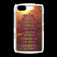 Coque BlackBerry 9720 Message codé ZG
