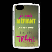 Coque BlackBerry 9720 Méfiant trahis ZG
