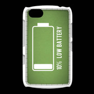 Coque BlackBerry 9720 Low Battery vert ZG