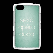 Coque BlackBerry 9720 Sexo Apéro Dodo vert ZG