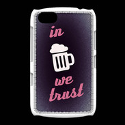 Coque BlackBerry 9720 In Beer We trust Rouge ZG
