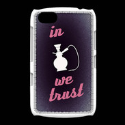 Coque BlackBerry 9720 In Chicha We trust Rouge ZG