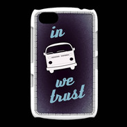Coque BlackBerry 9720 In Combi We trust Bleu ZG