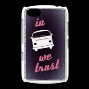 Coque BlackBerry 9720 In Combi We trust Rouge ZG
