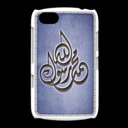 Coque BlackBerry 9720 Islam H Bleu