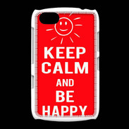 Coque BlackBerry 9720 Keep calm Be Crazy Rouge