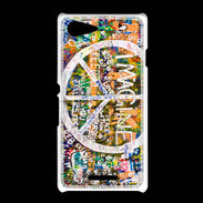Coque Sony Xpéria E3 Symbole de la paix Imagine