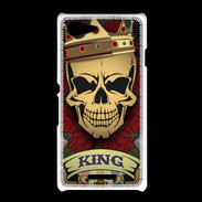 Coque Sony Xpéria E3 Roi tête de mort