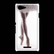 Coque Sony Xpéria E3 Ballet chausson danse classique