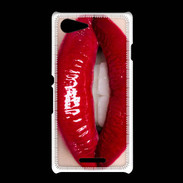 Coque Sony Xpéria E3 Passion rouge à lèvres 5