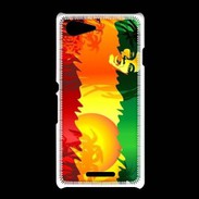 Coque Sony Xpéria E3 Chanteur de reggae