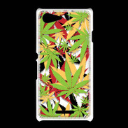 Coque Sony Xpéria E3 Cannabis 3 couleurs