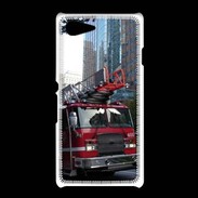 Coque Sony Xpéria E3 Camion de pompier Américain