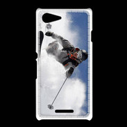 Coque Sony Xpéria E3 Skieur en montagne