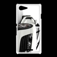 Coque Sony Xpéria E3 Belle voiture sportive blanche