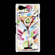 Coque Sony Xpéria E3 cocktail en dessin