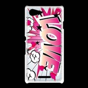 Coque Sony Xpéria E3 Love graffiti 2