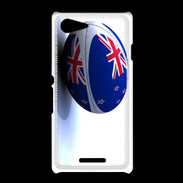 Coque Sony Xpéria E3 Ballon de rugby Nouvelle Zélande