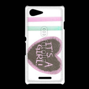 Coque Sony Xpéria E3 It's a girl