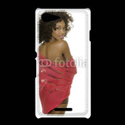 Coque Sony Xpéria E3 Femme africaine glamour et sexy